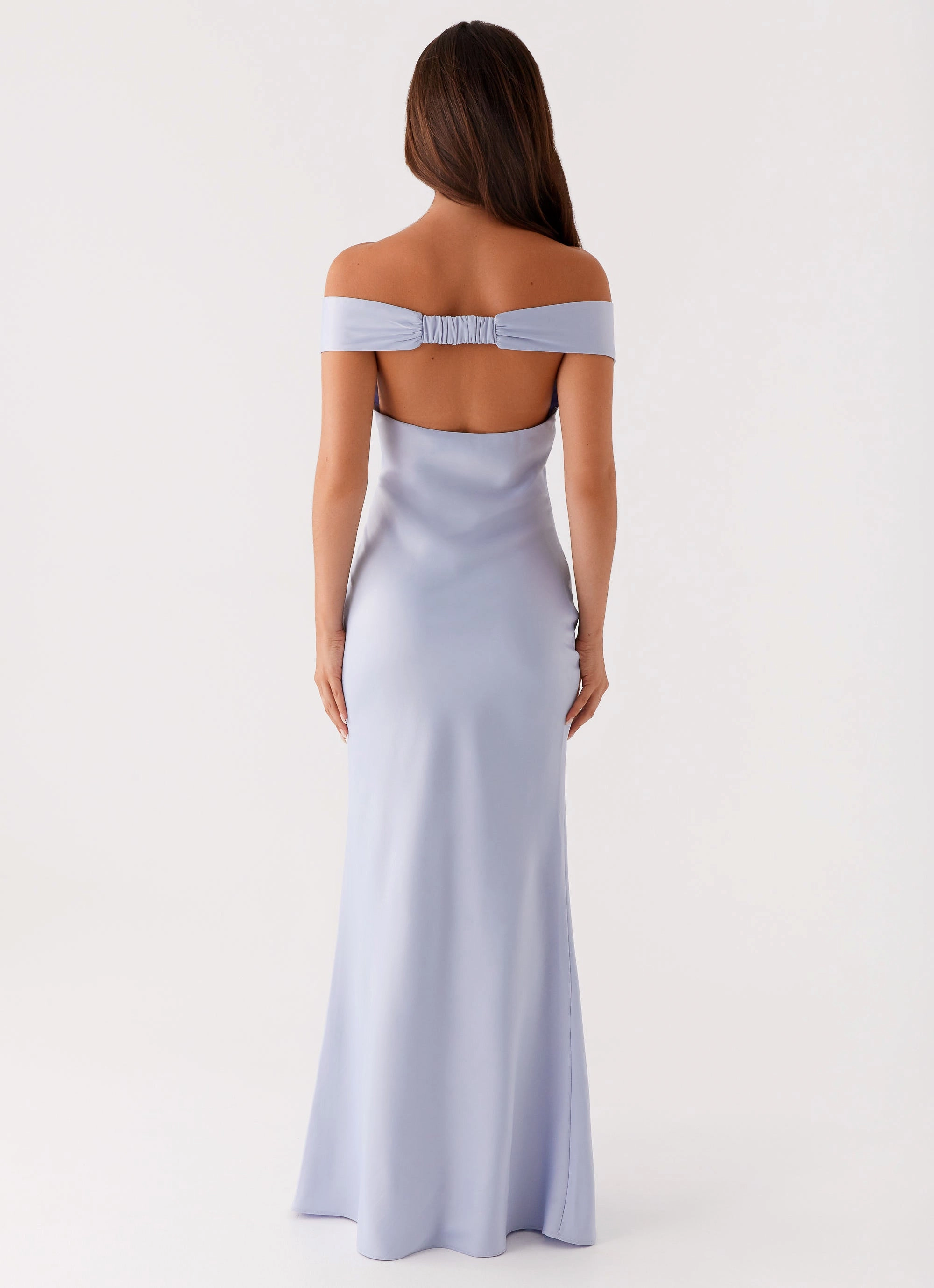 Jenner Maxi Dress - Blue Layered Volume Fashionable Layers