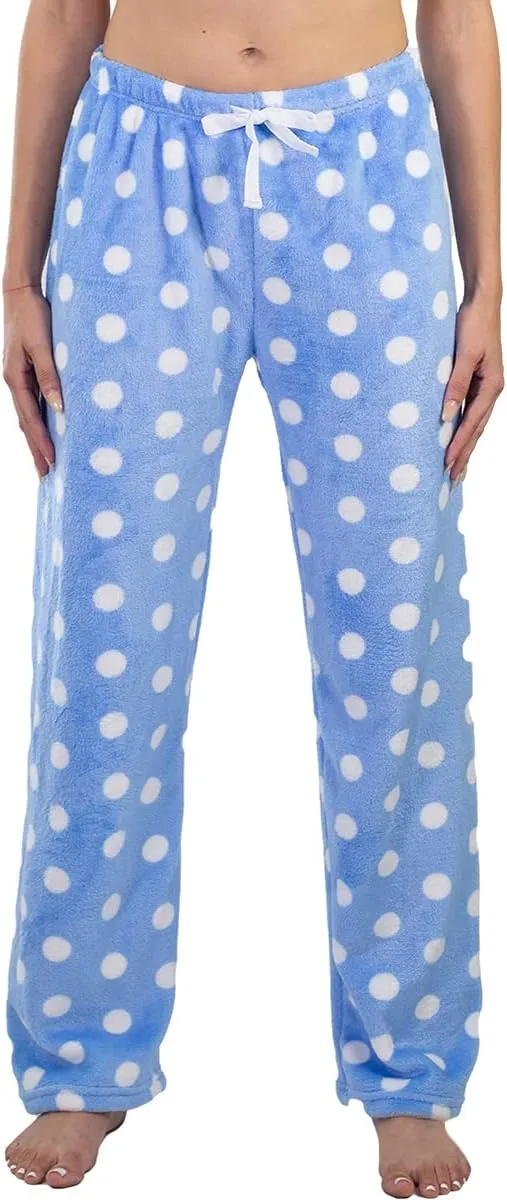 Jo & Bette Fleece Pajama Pants Women - Flannel Pajama Bottoms Fuzzy PJ Pant - Ladies Pajamas Plush Loungewear PJS for Winter