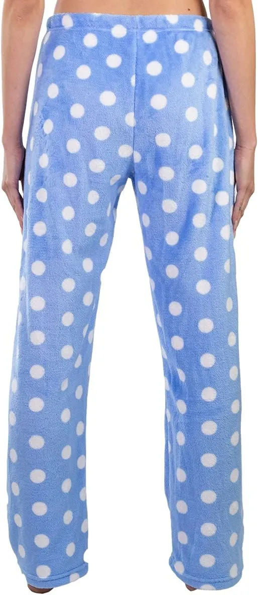 Jo & Bette Fleece Pajama Pants Women - Flannel Pajama Bottoms Fuzzy PJ Pant - Ladies Pajamas Plush Loungewear PJS for Winter
