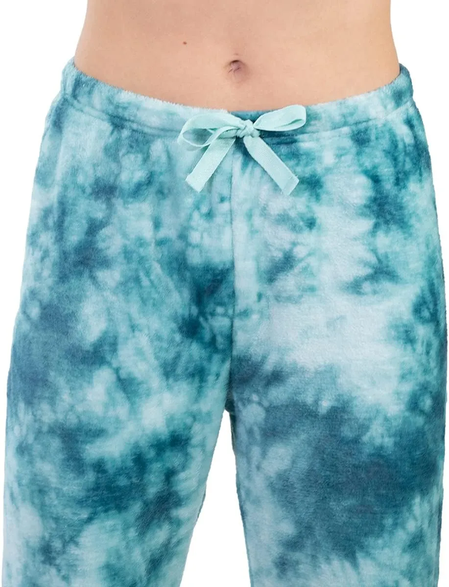 Jo & Bette Fleece Pajama Pants Women - Flannel Pajama Bottoms Fuzzy PJ Pant - Ladies Pajamas Plush Loungewear PJS for Winter