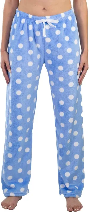 Jo & Bette Fleece Pajama Pants Women - Flannel Pajama Bottoms Fuzzy PJ Pant - Ladies Pajamas Plush Loungewear PJS for Winter