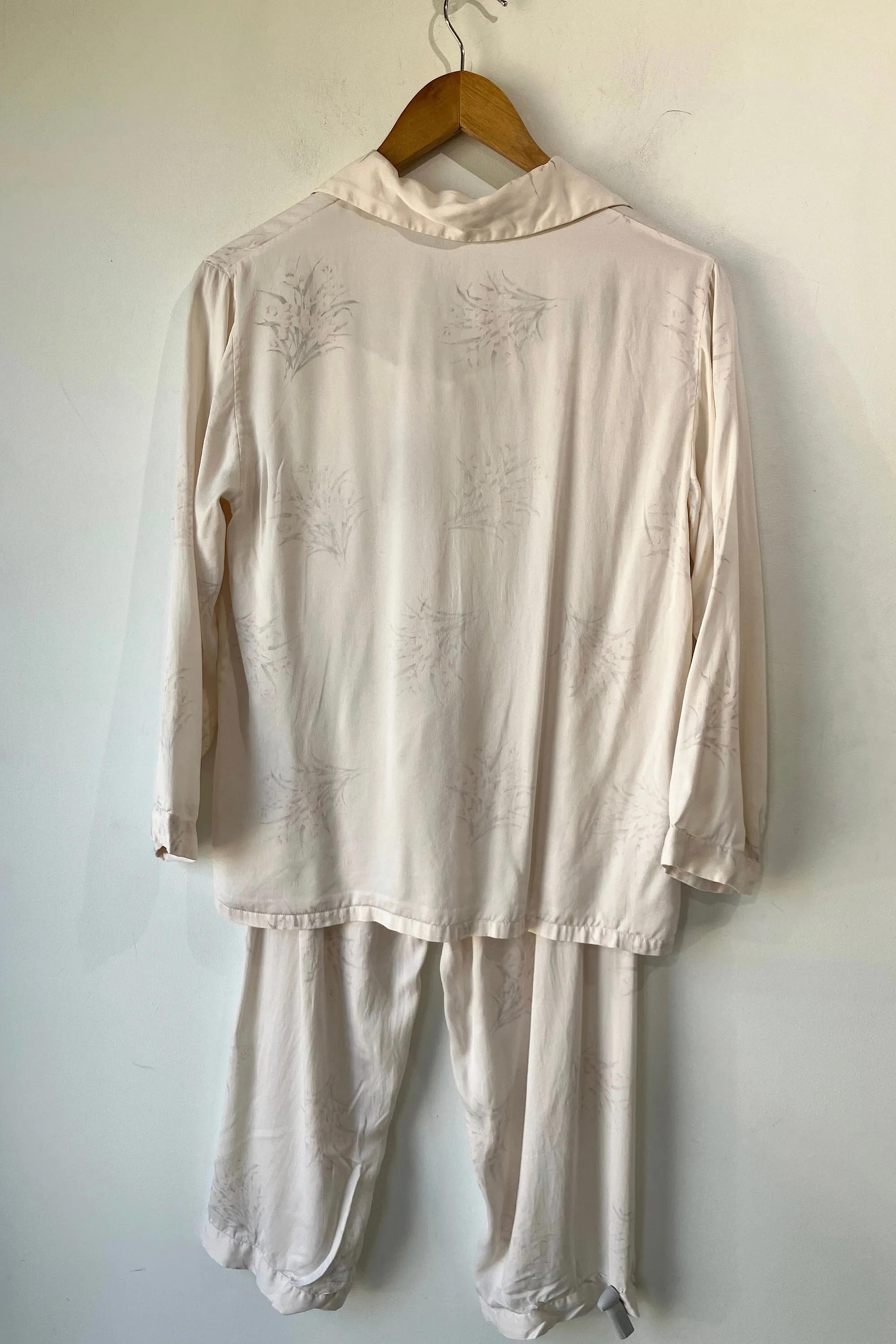 Jo Pink Silk Pajamas