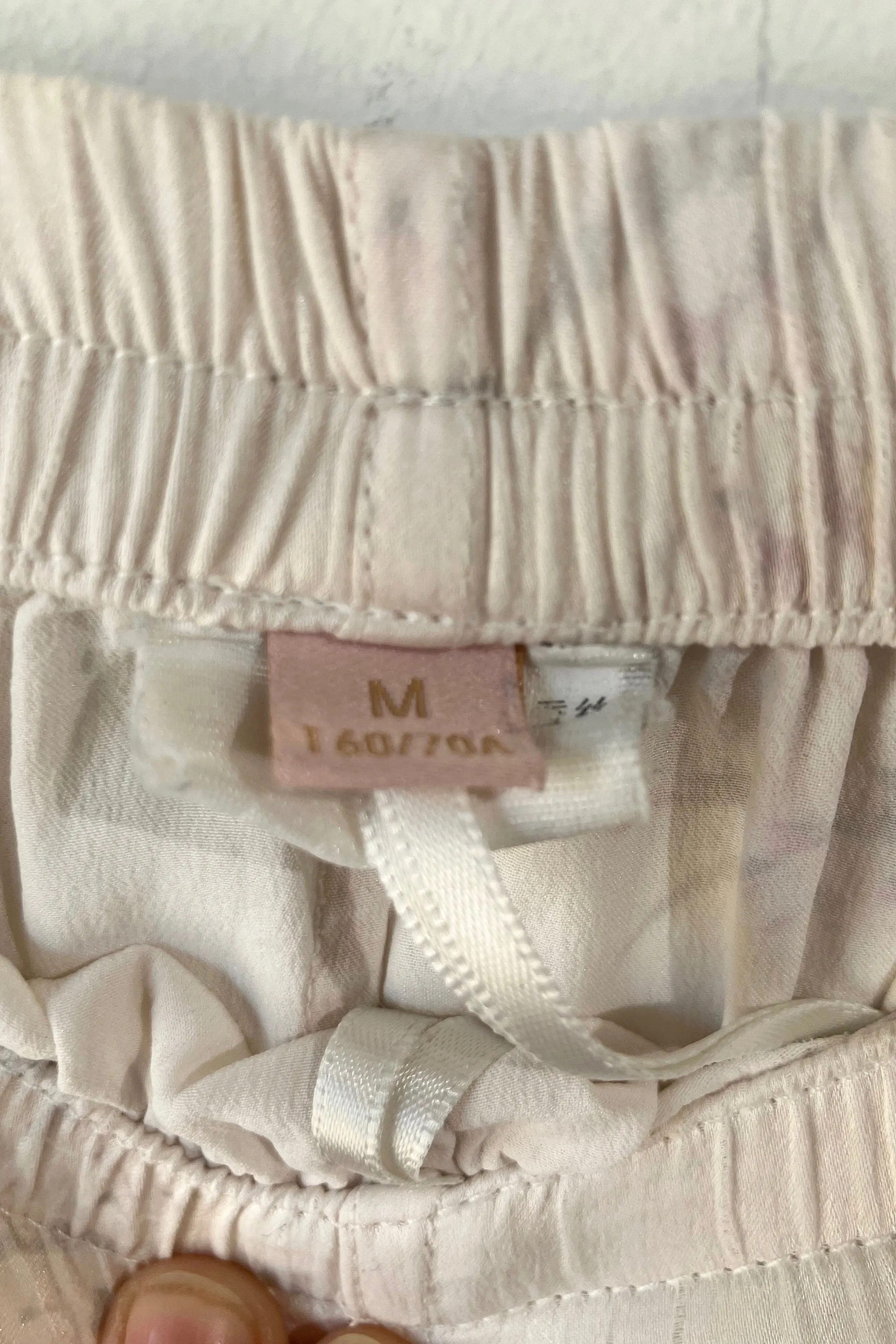 Jo Pink Silk Pajamas