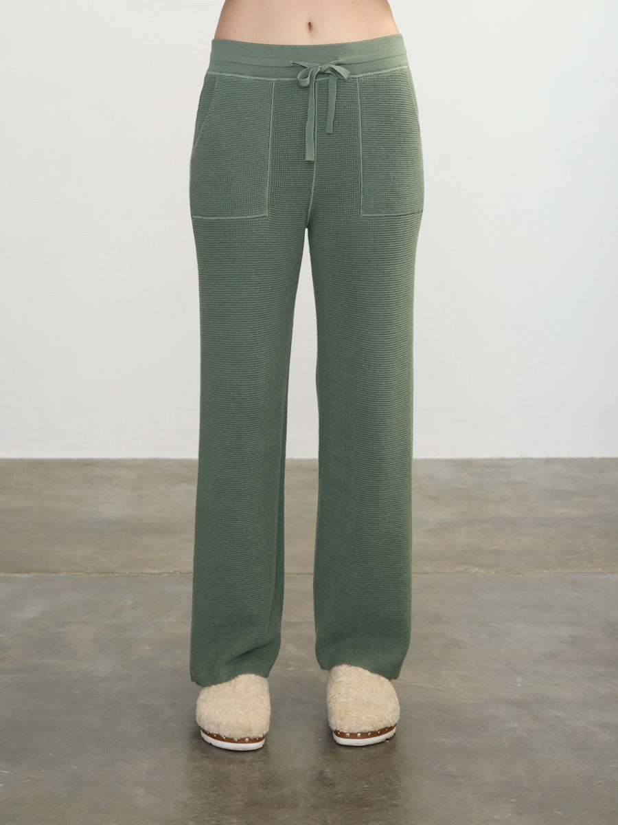 JOAN WAFFLE PANTS Eco Friendly Fabric HiddenStoragePocket
