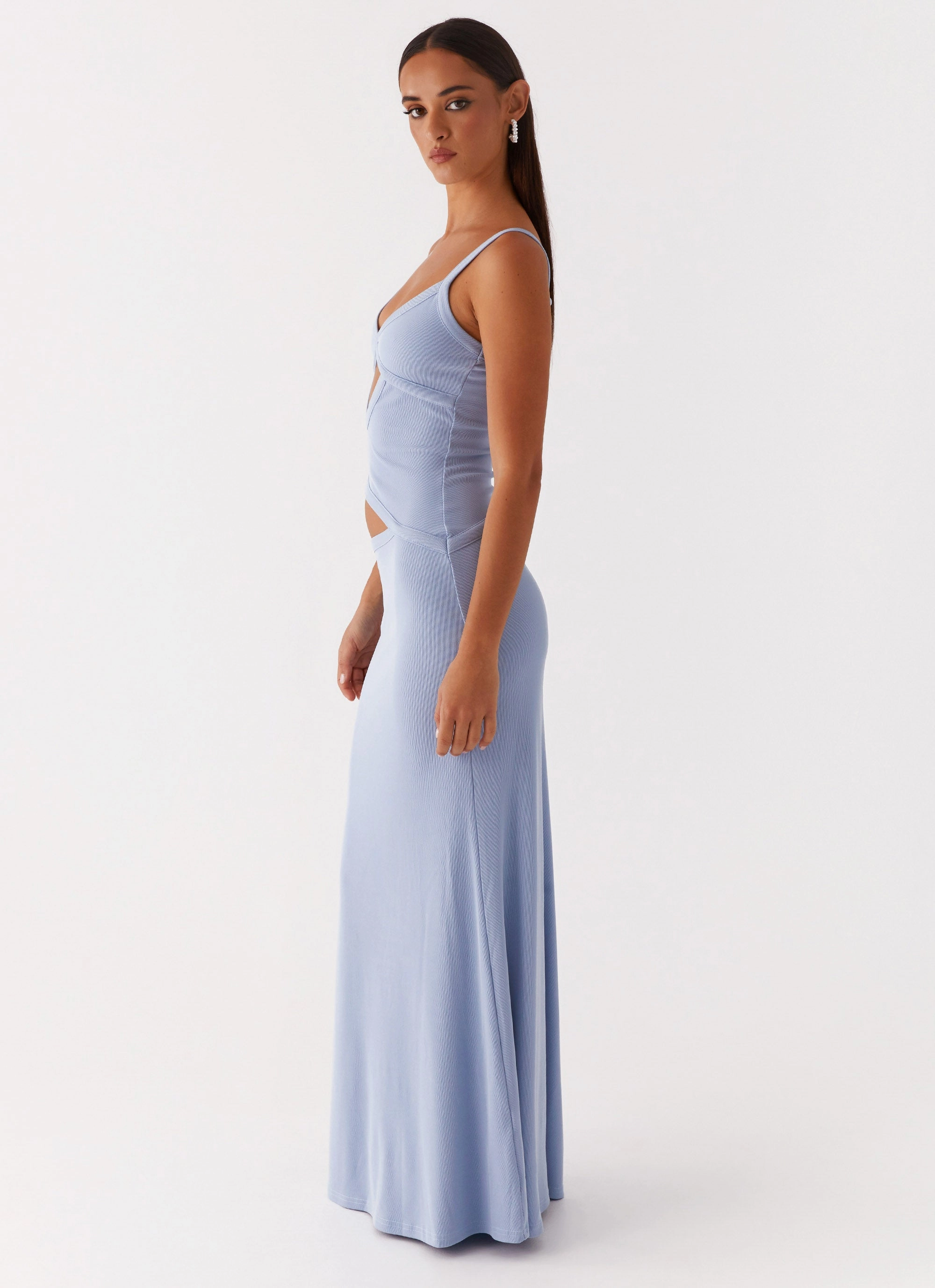 Jocelyn Maxi Dress - Blue Dew Tone