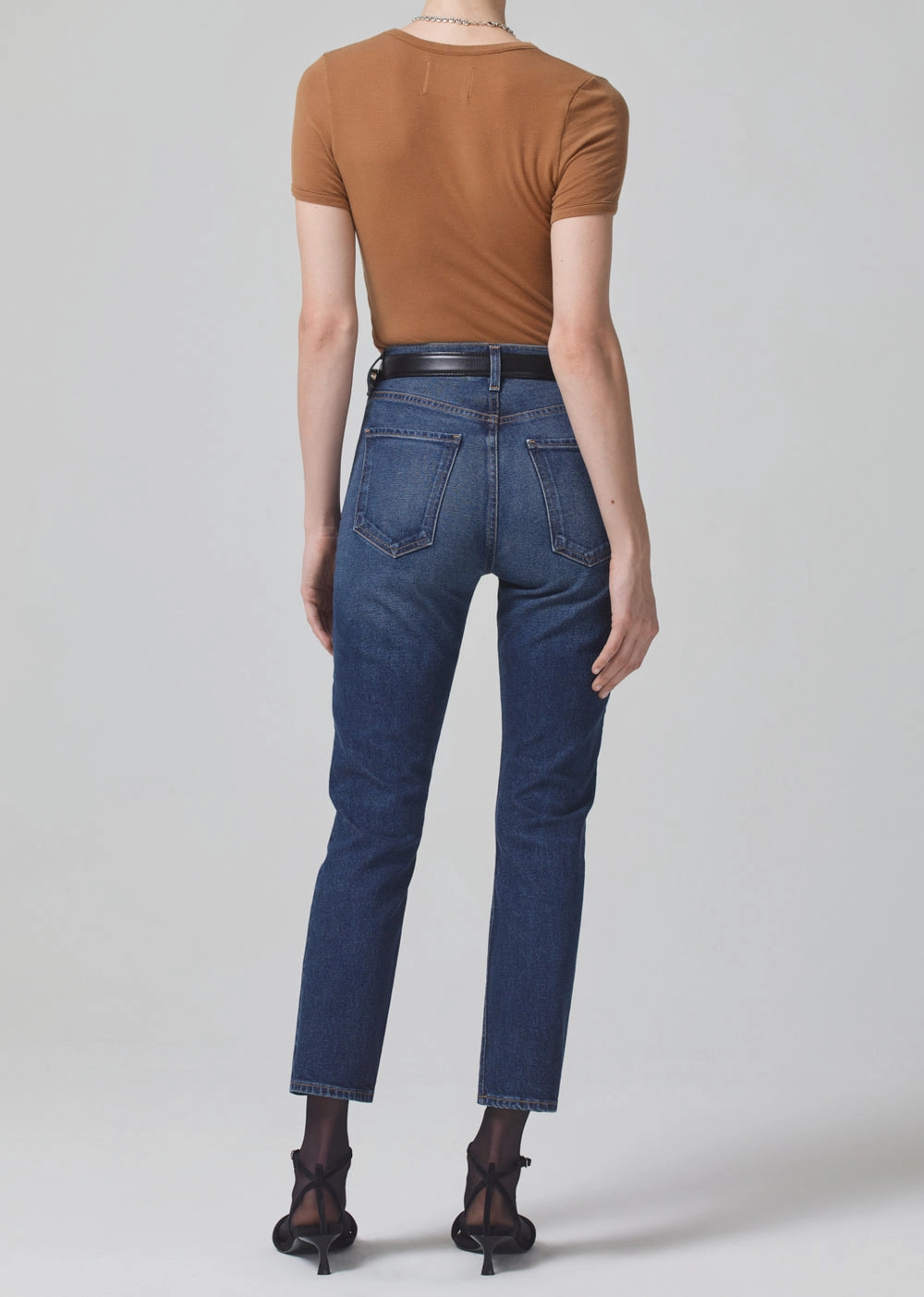 Clean Cut Jolene High Rise Vintage Slim in Everdeen