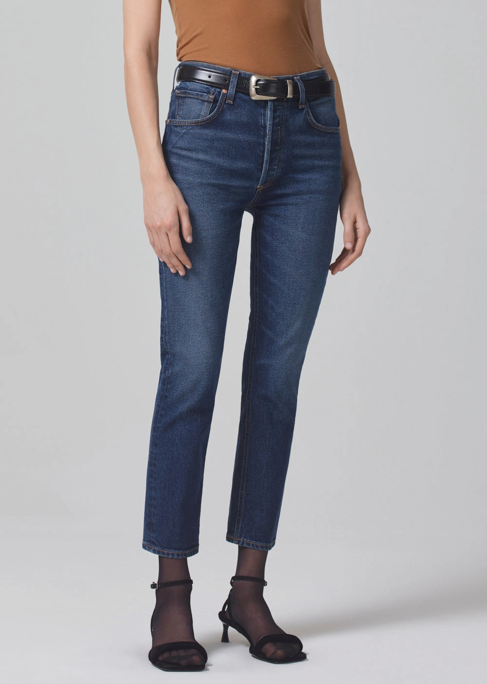 Jolene High Rise Vintage Slim in Everdeen Outfit Essential