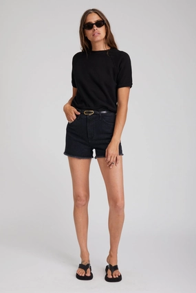 LongWearingComfort Jones Denim Cut Off Shorts