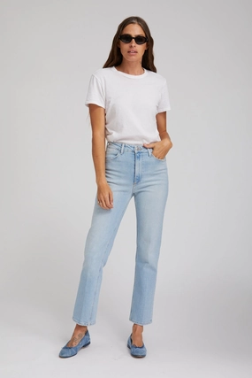 Non Restrictive Mobility Joni Slim Boyfriend Denim