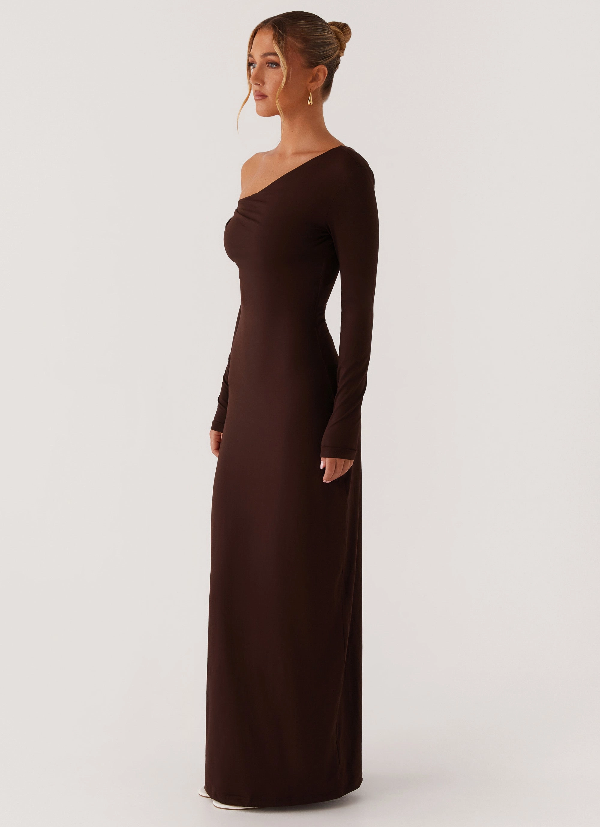 Balanced Look Jordana Twist Maxi Dress - Brown