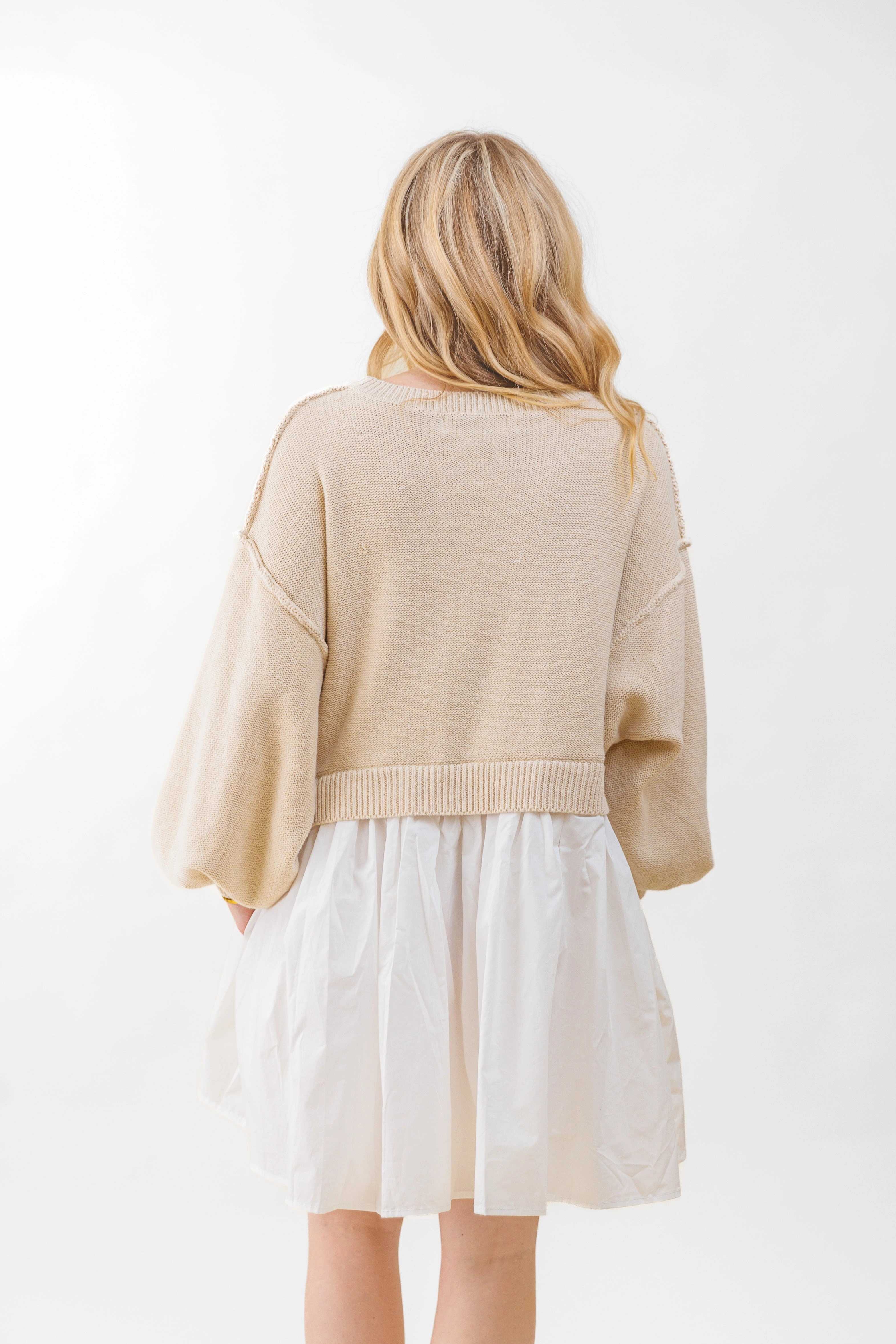 JOSIE MINI SWEATER DRESS Chill Style