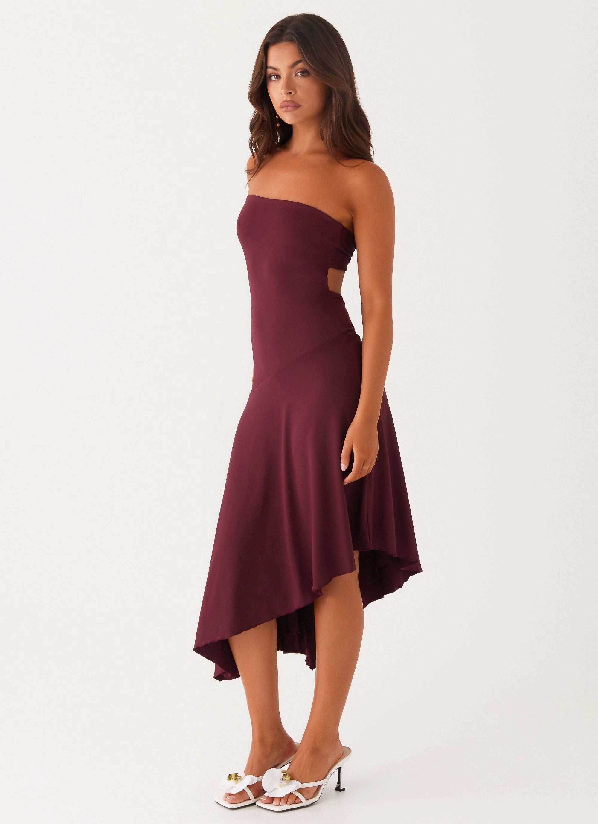Juliana Midi Dress - Mulberry Fresh Appeal Fresh Palette