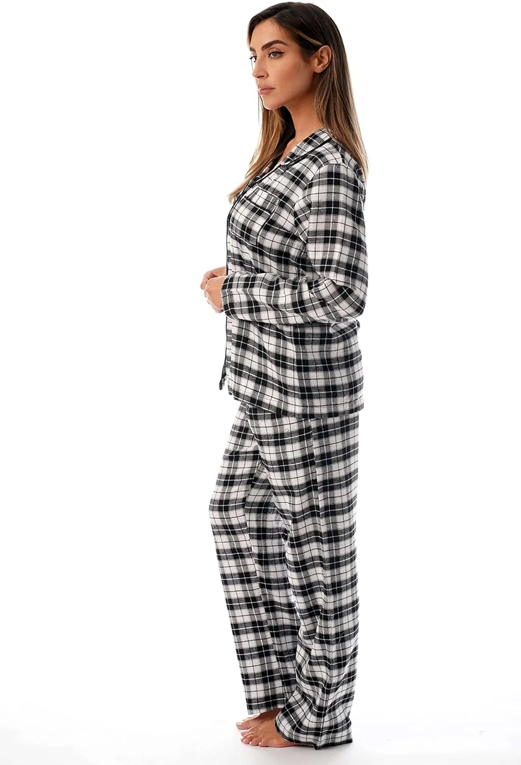 Just Love Long Sleeve Flannel Pajama Sets for Women