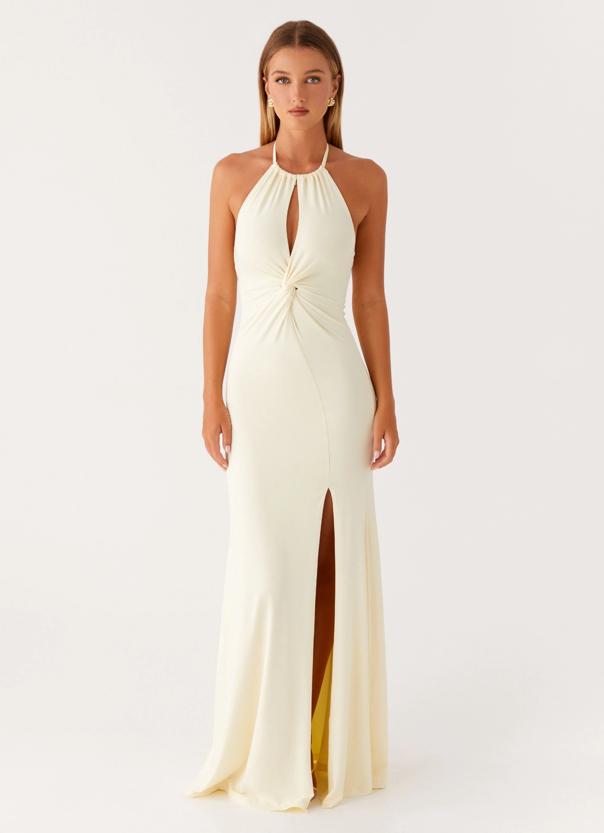 Just In Time Maxi Dress - Yellow Movement Friendly