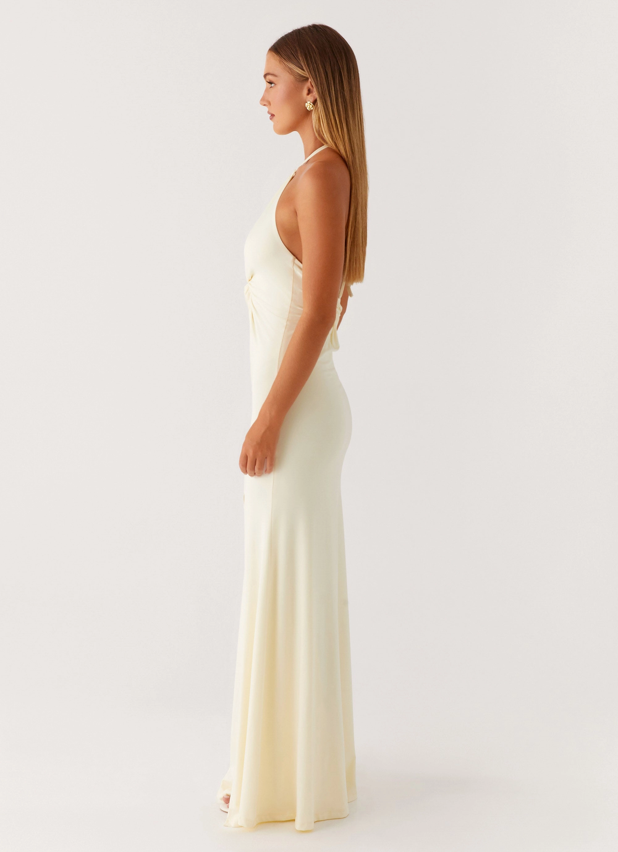 Just In Time Maxi Dress - Yellow Happy Soul