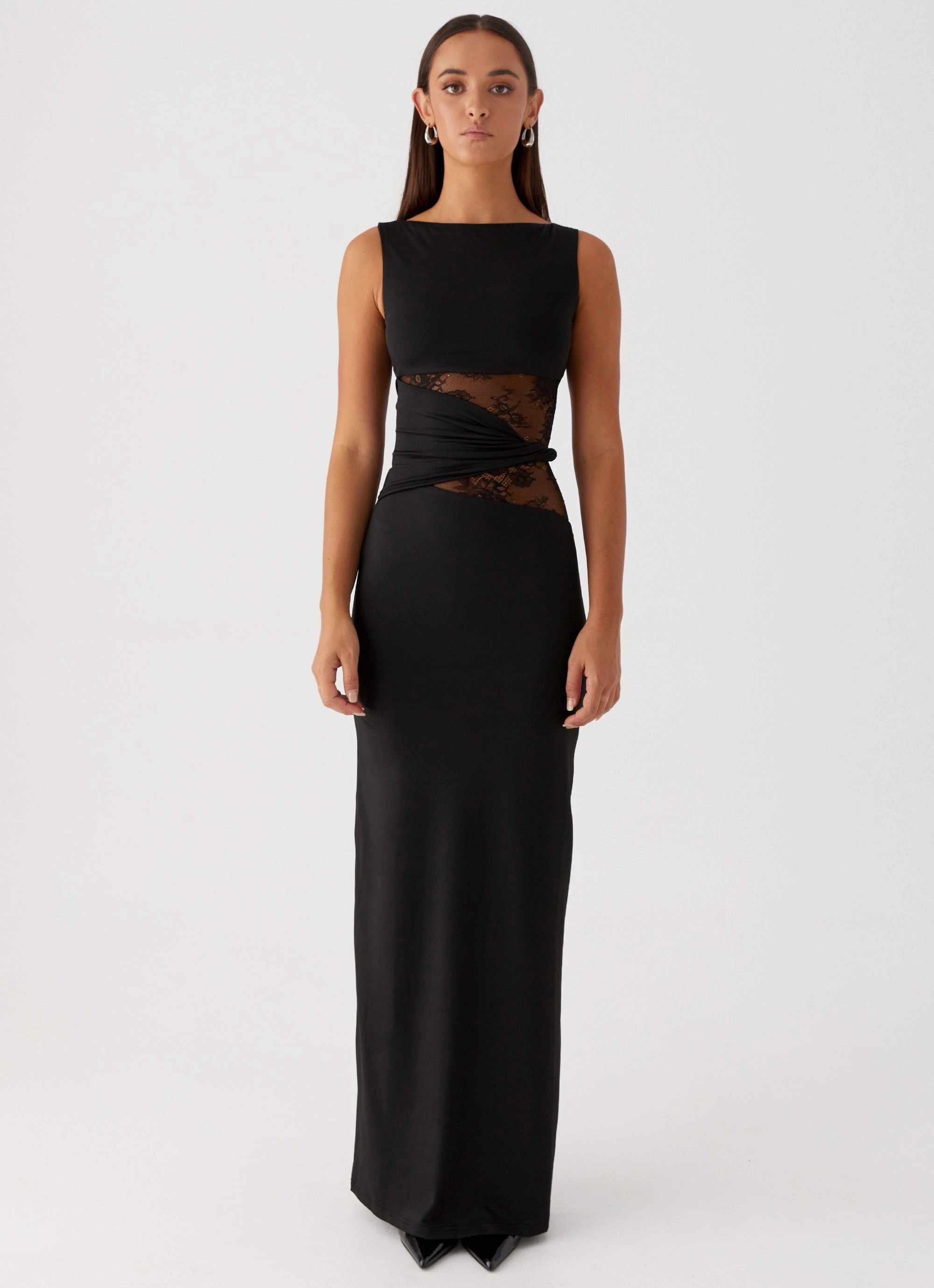 Karma Maxi Dress - Black Perfect Shape