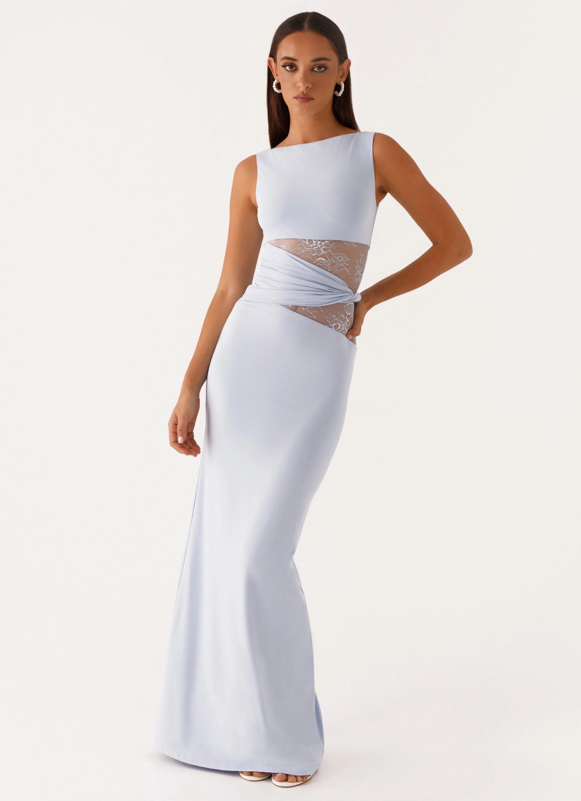 Resort-Wear Karma Maxi Dress - Blue