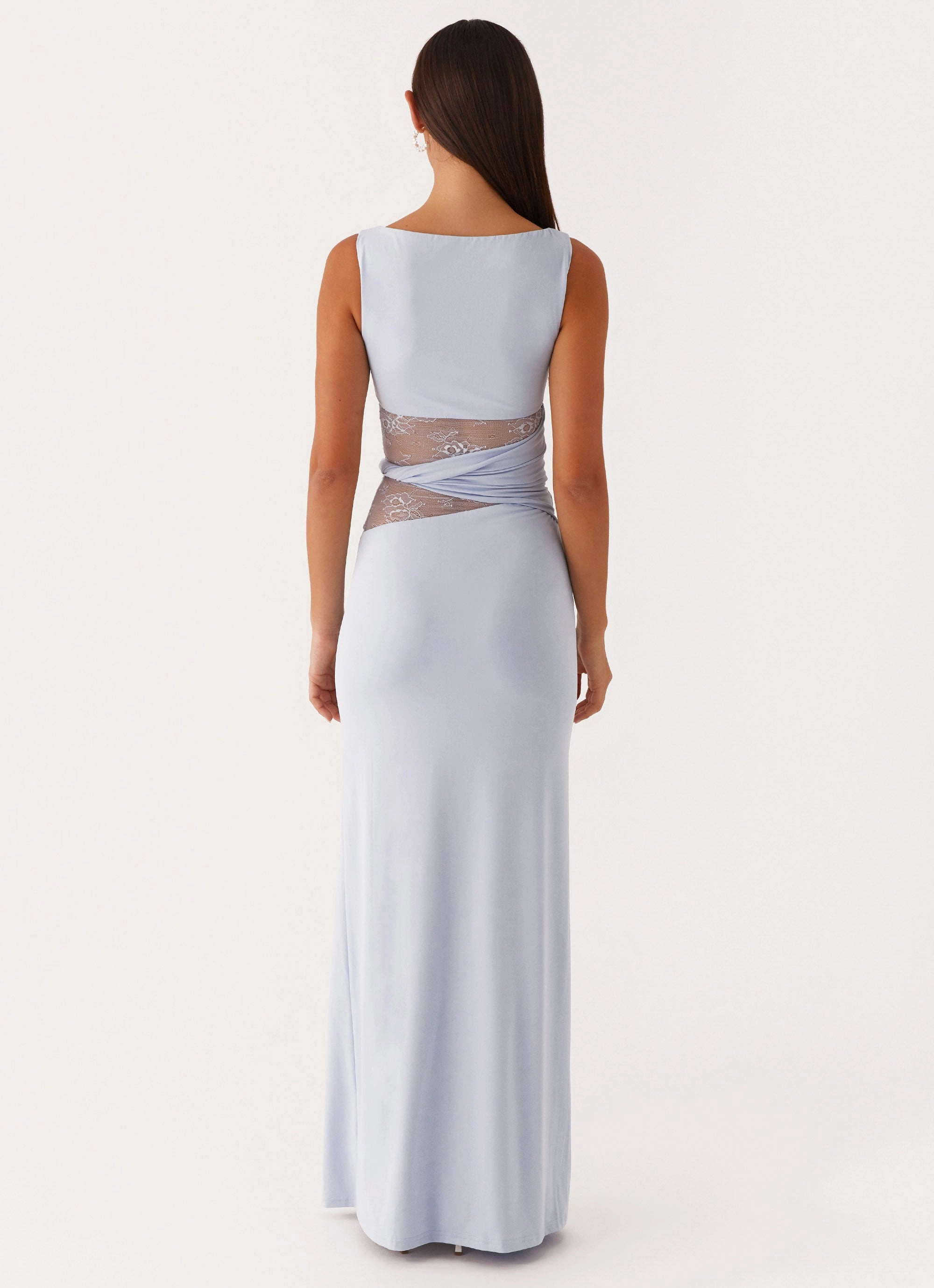 Relax Piece Stain-Resistant Karma Maxi Dress - Blue
