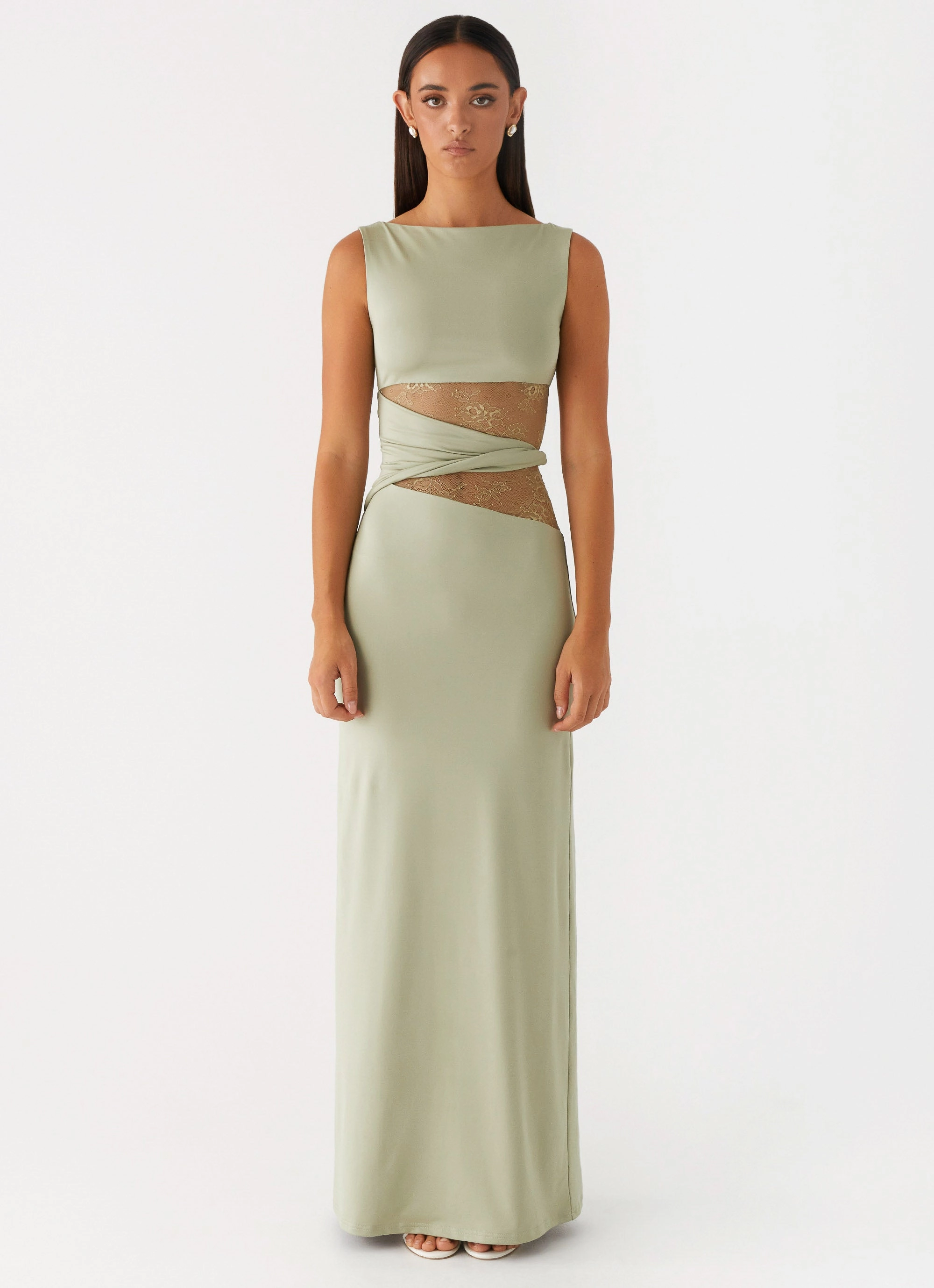 Relaxing Style Karma Maxi Dress - Sage