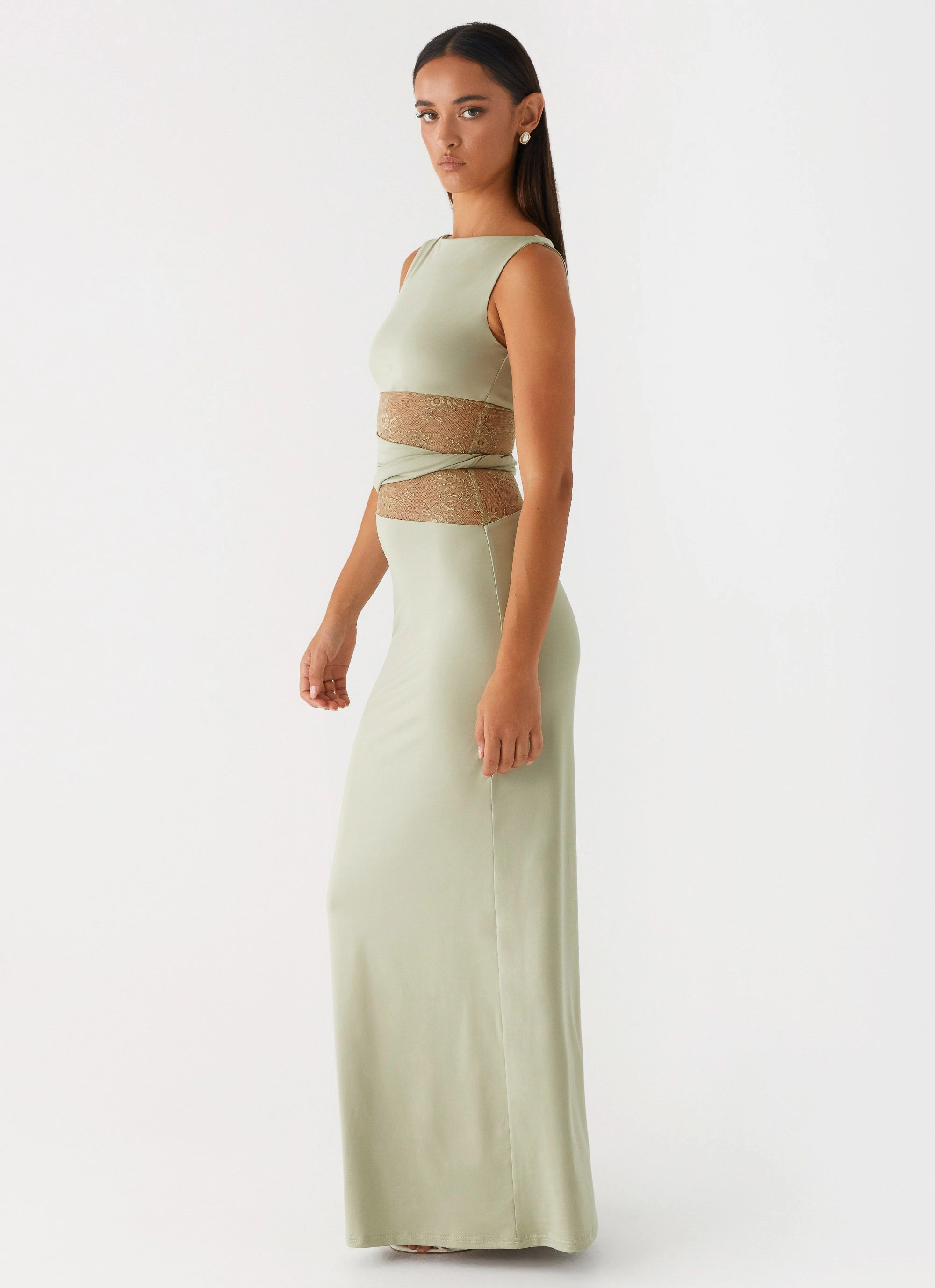 Trendy Fit Look Karma Maxi Dress - Sage
