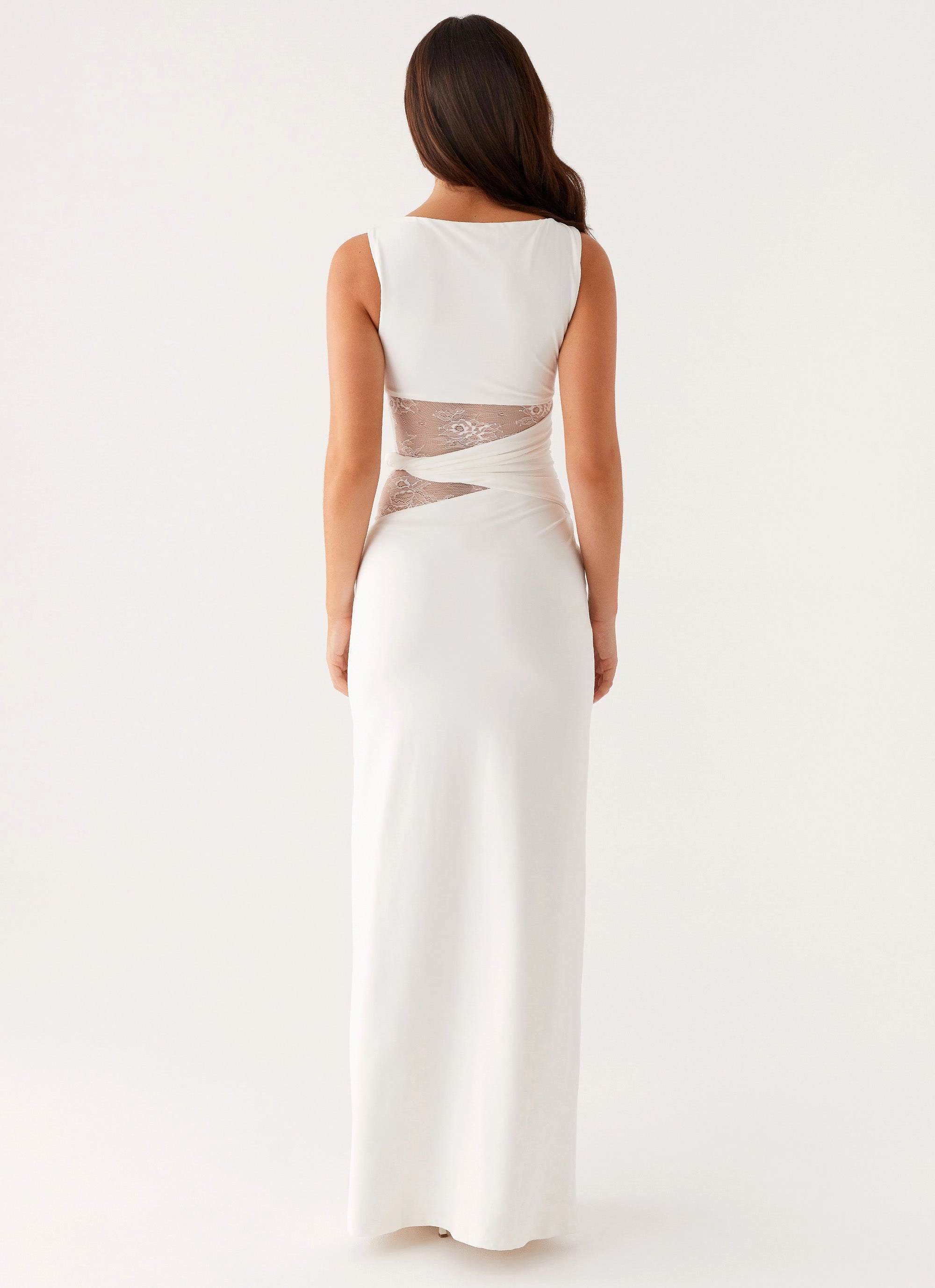 Karma Maxi Dress - White Comfortable and Fashionable Sweet Mood