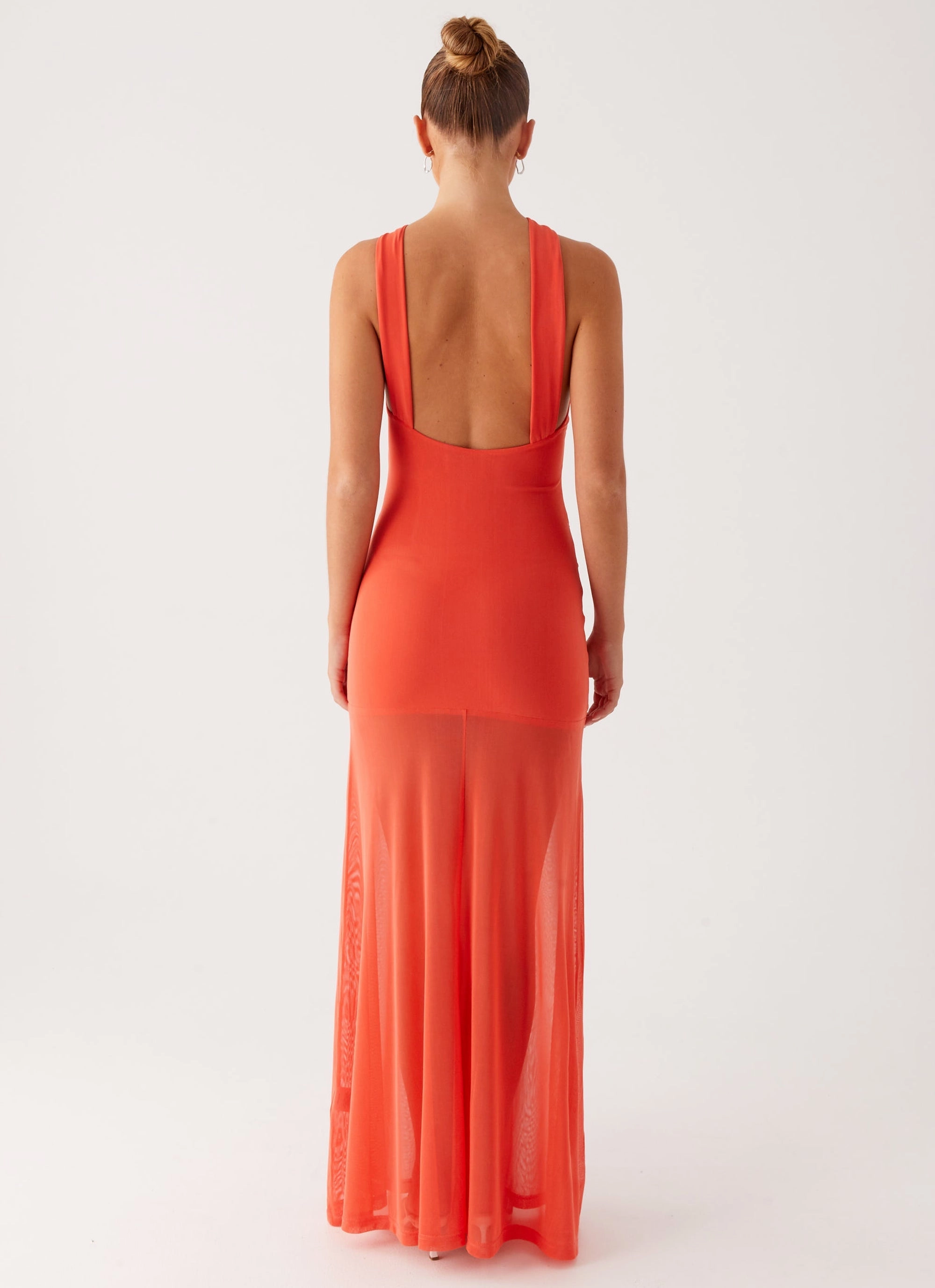 Kavala Maxi Dress - Coral Comfort Layer