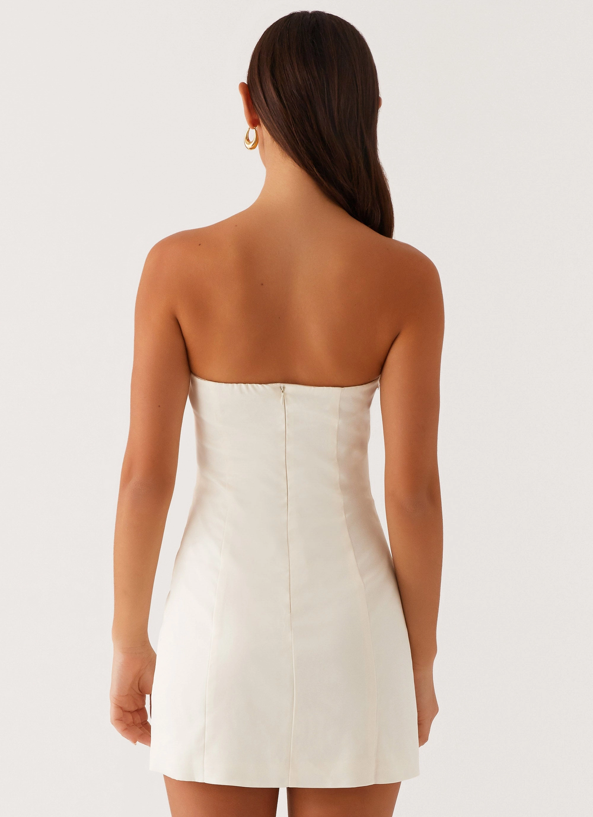 Chic boho dress All-Purpose Wear Kessie Mini Dress - Ivory