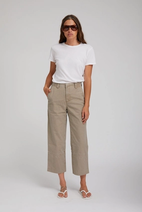 Performance Wear Khaki Classic Cotton Pants