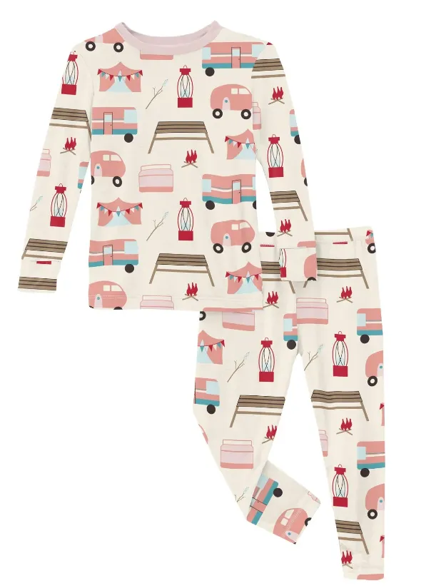 Kickee Pants Camping 2PC Pajama Set