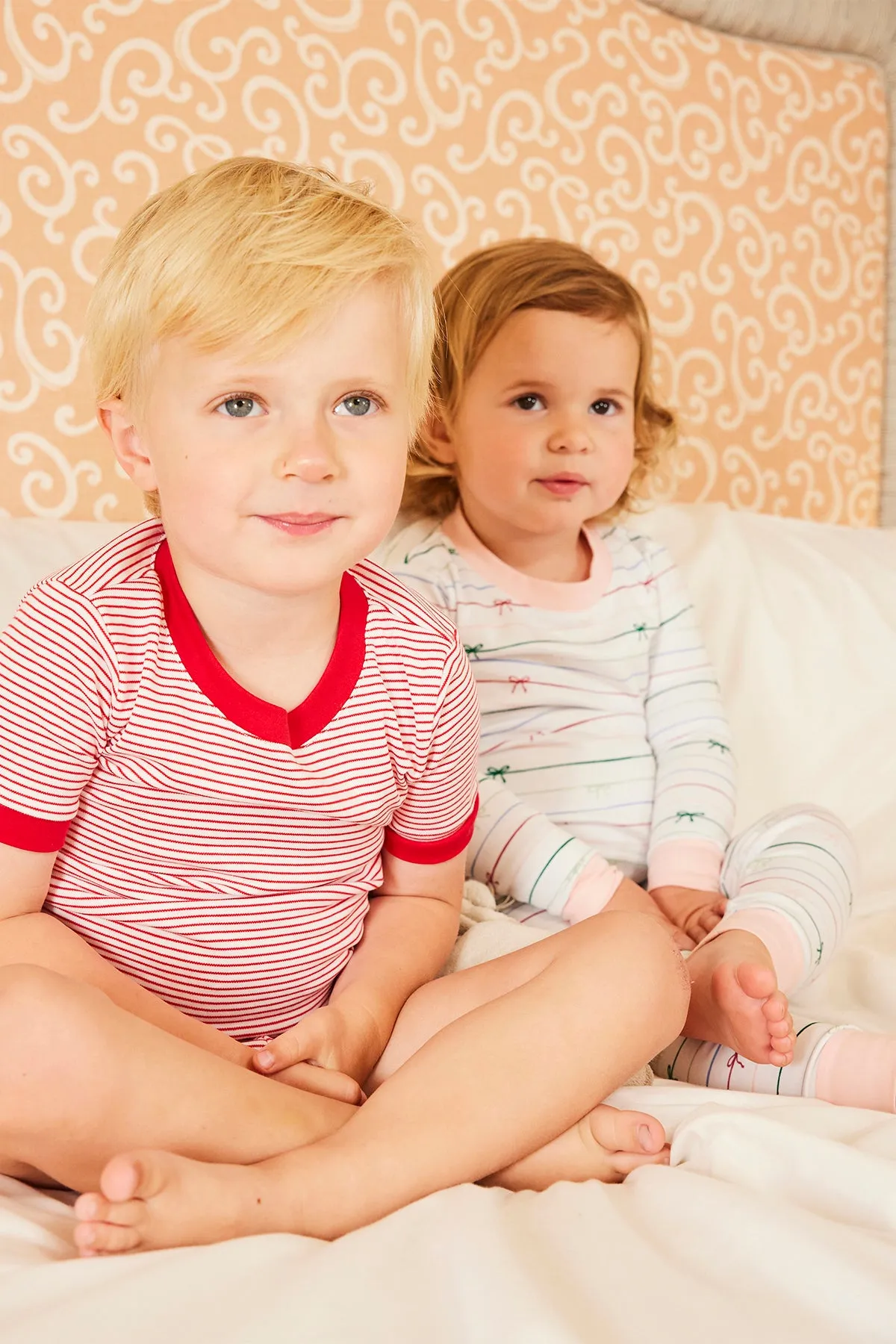 Kids Shorts Set in Classic Red