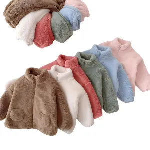 Kids Winter Homewear Flannel Pajamas Set