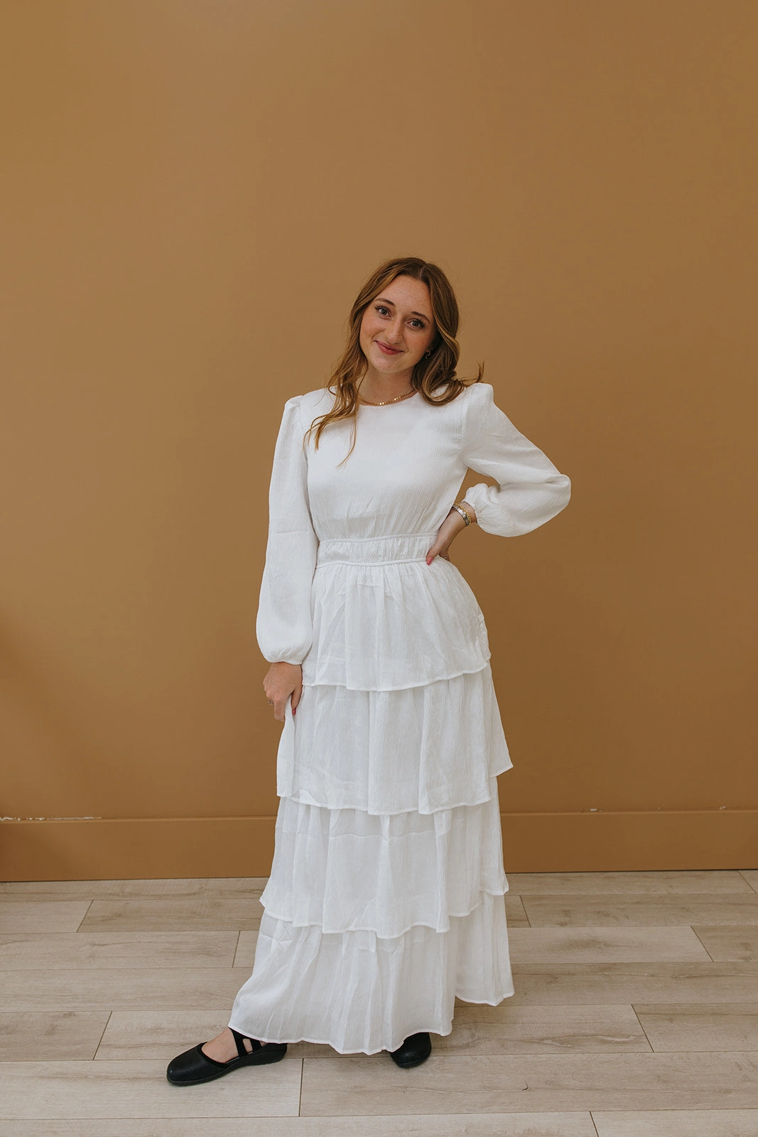Cozy Vibes Side Tie Kinsley Temple Dress