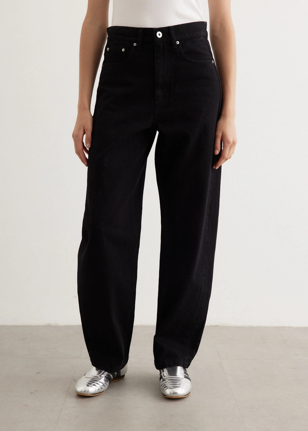 Kite Barrel Leg Jeans Simple Go Body Fit Ready Adaptive Look