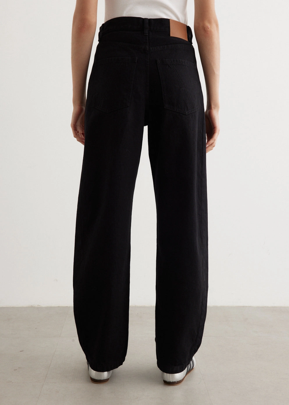 Kite Barrel Leg Jeans Simple Go Office Wear Modern
