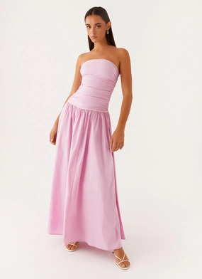 Carmel Maxi Dress - Pink Seasonal Wear