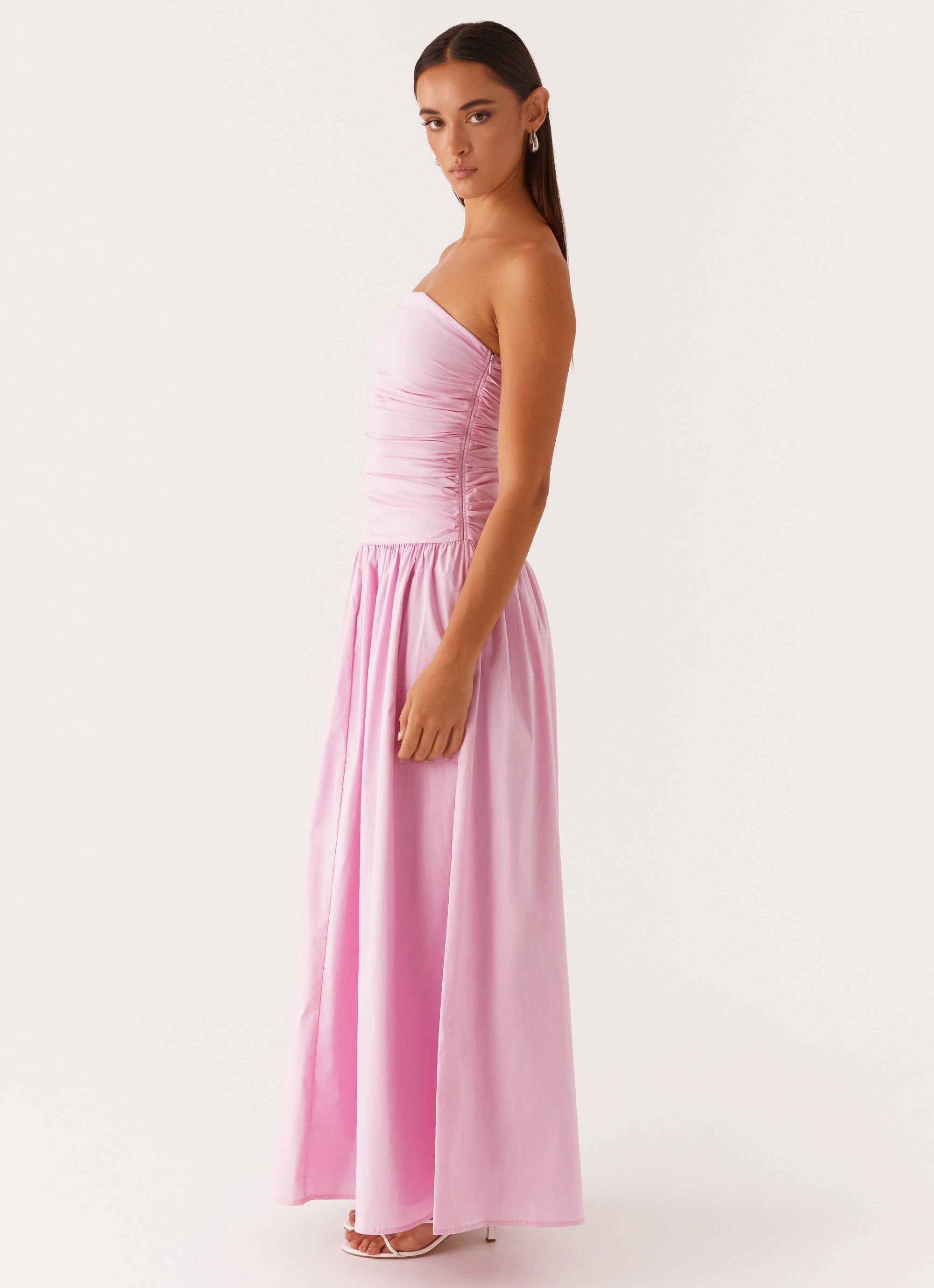 All-Occasion Look Casual Style Wear Carmel Maxi Dress - Pink