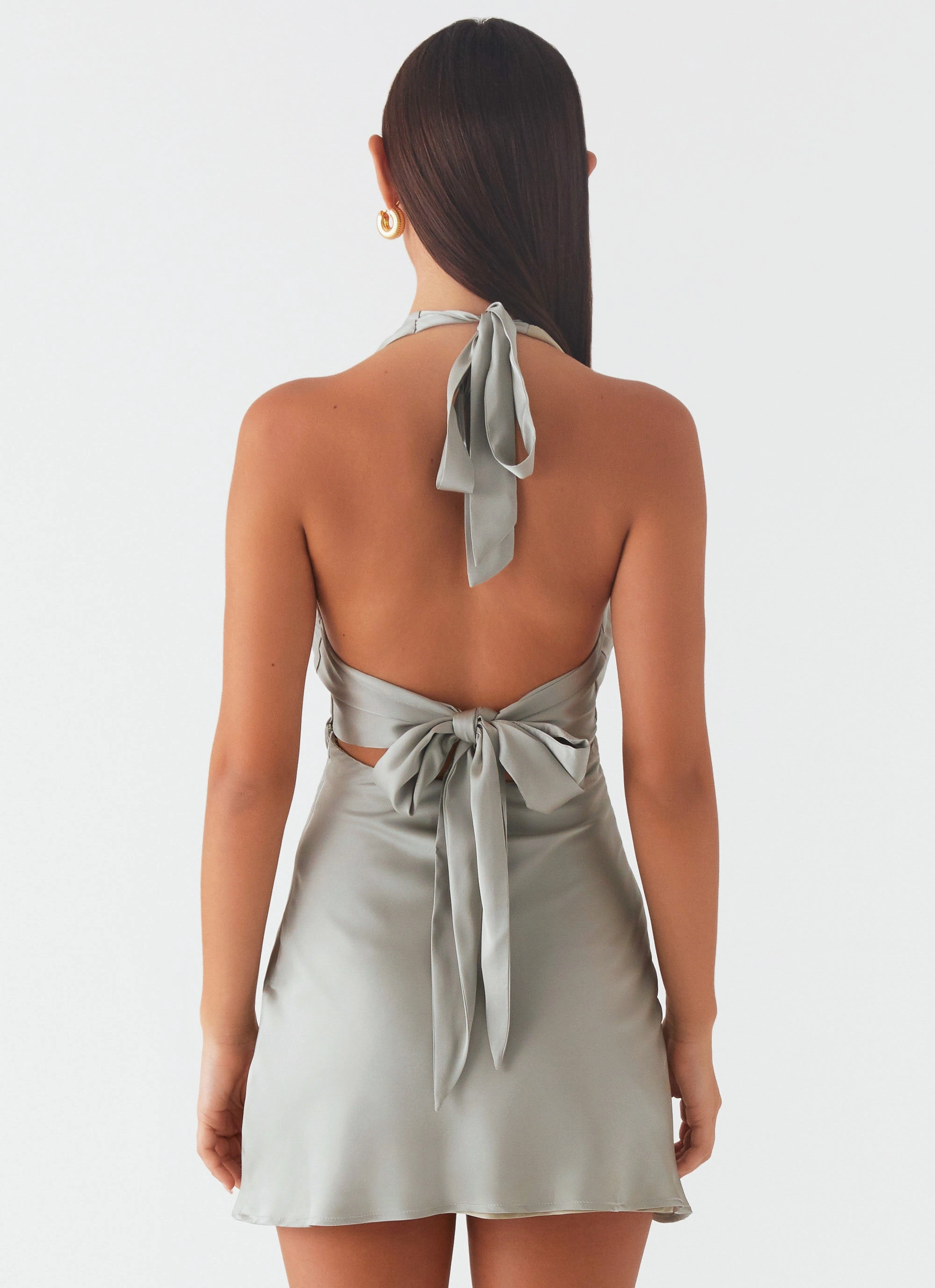 Heavy Hearted Mini Dress - Sage Perfect Fit Wear
