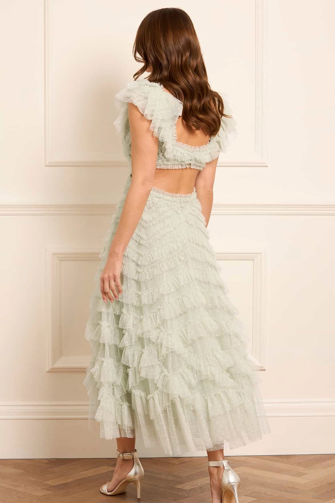 Sleek Touch Mood Glow Lola Backless Ballerina Dress