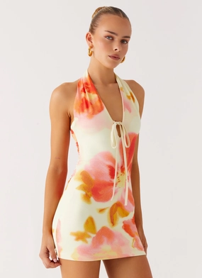Know You Better Mini Dress - Mimosa Blossom Refined Style