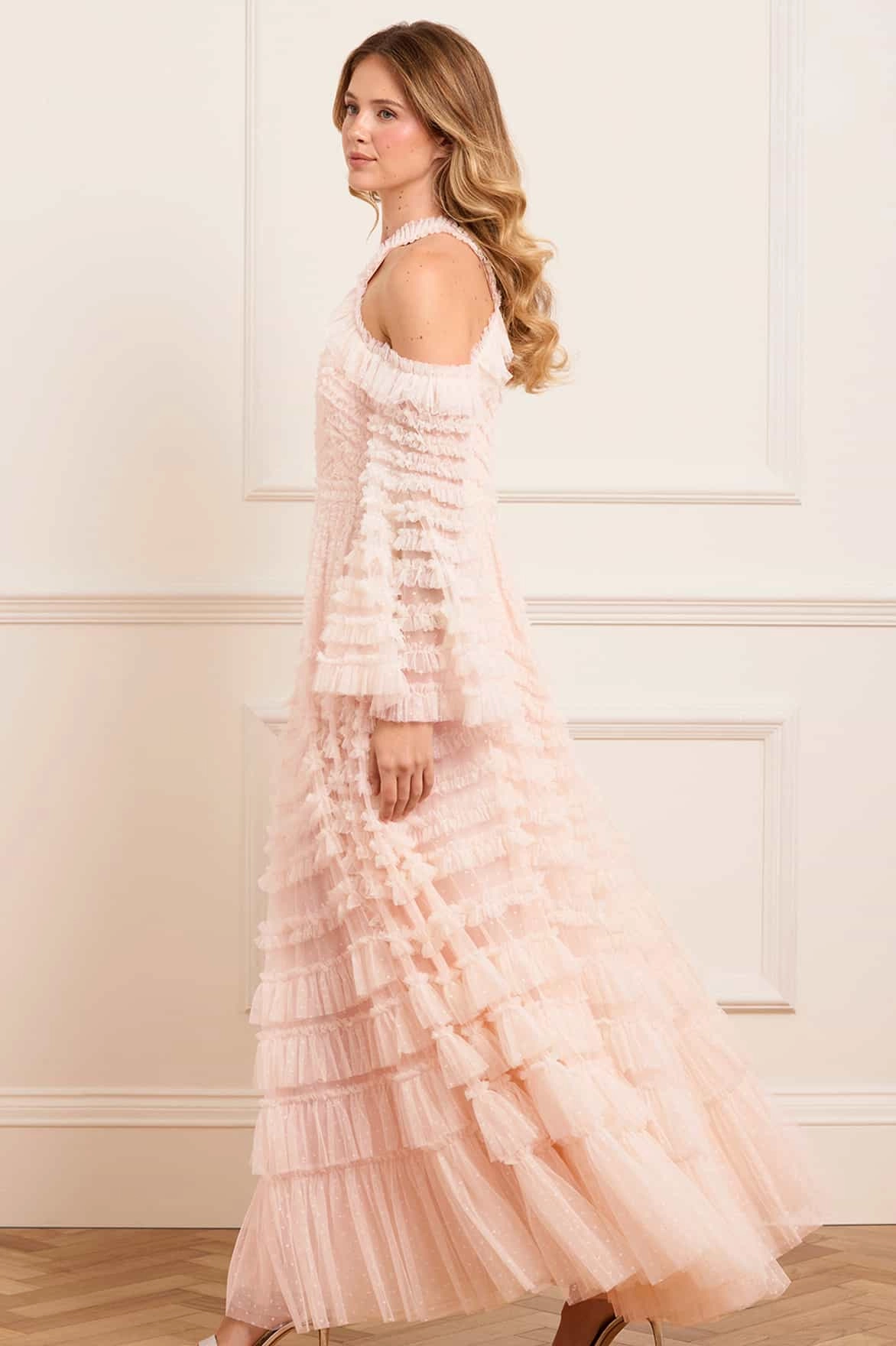 Simple yet chic gown La Vie En Rose Off-Shoulder Gown