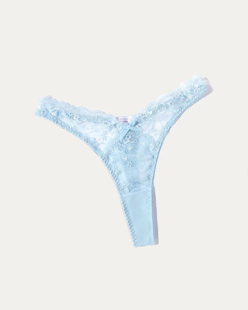 Lace G-string Exotic Panties Set
