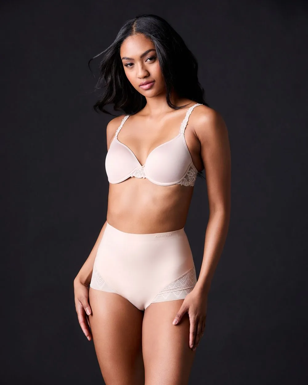Lace Shapewear High Waist Shaper Brief