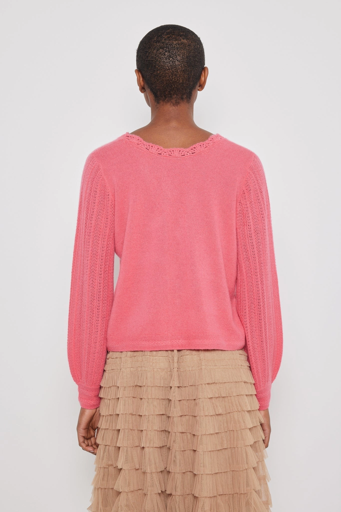 Lacey Lover Watermelon Soft Texture Flatlock Seam Technique