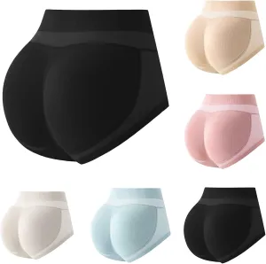 Ladies Underwear 2 Pack Bikini Panties 2025 Upgrade Sculpting Panties Butt Lifting Seamless High Waist Briefs