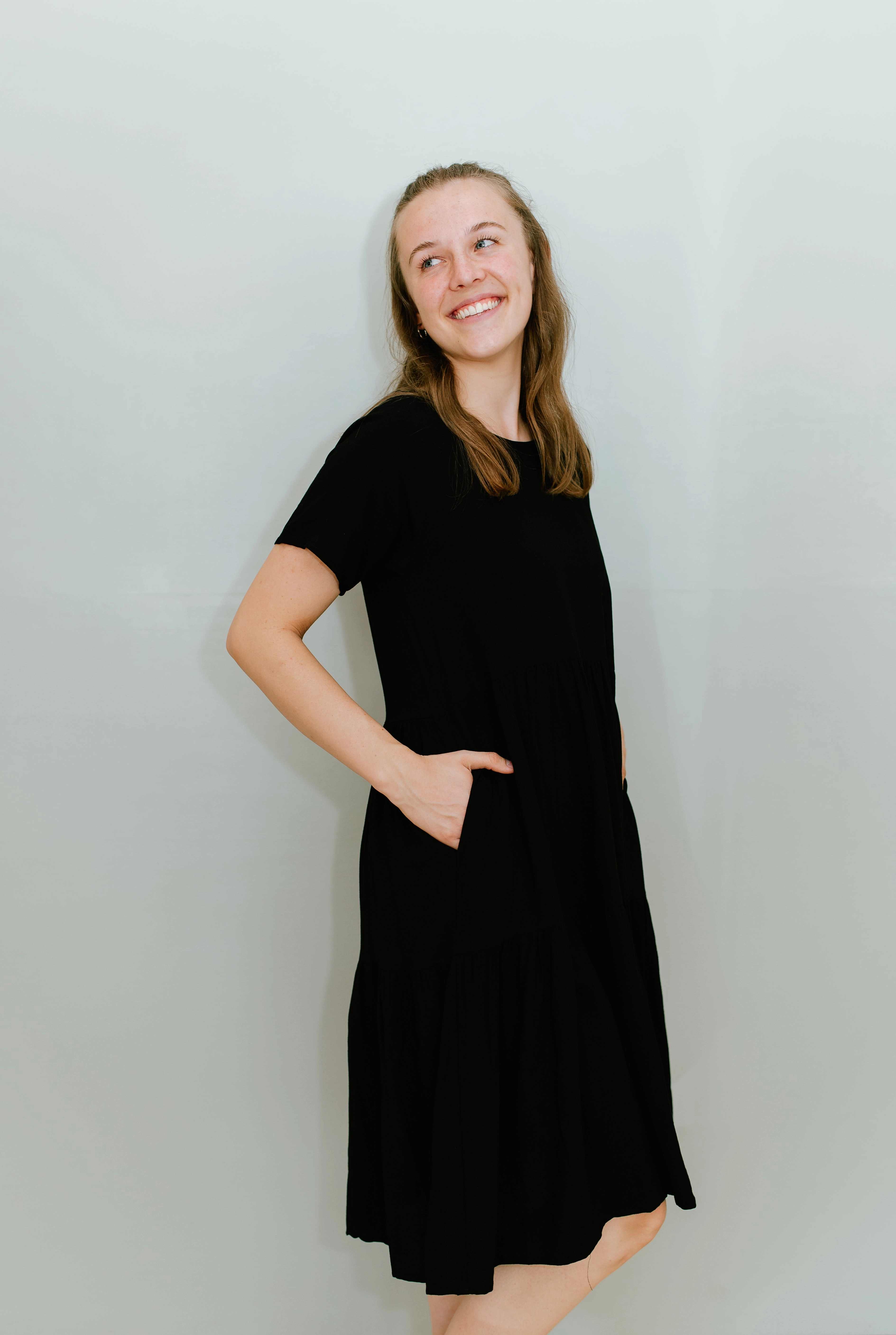 Laia Dress Black Date Ready Artistic Flair