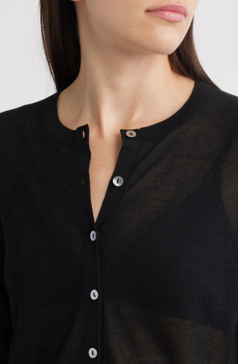 Versatile Design VentilatedArmholes Lakelyn Cardigan Black
