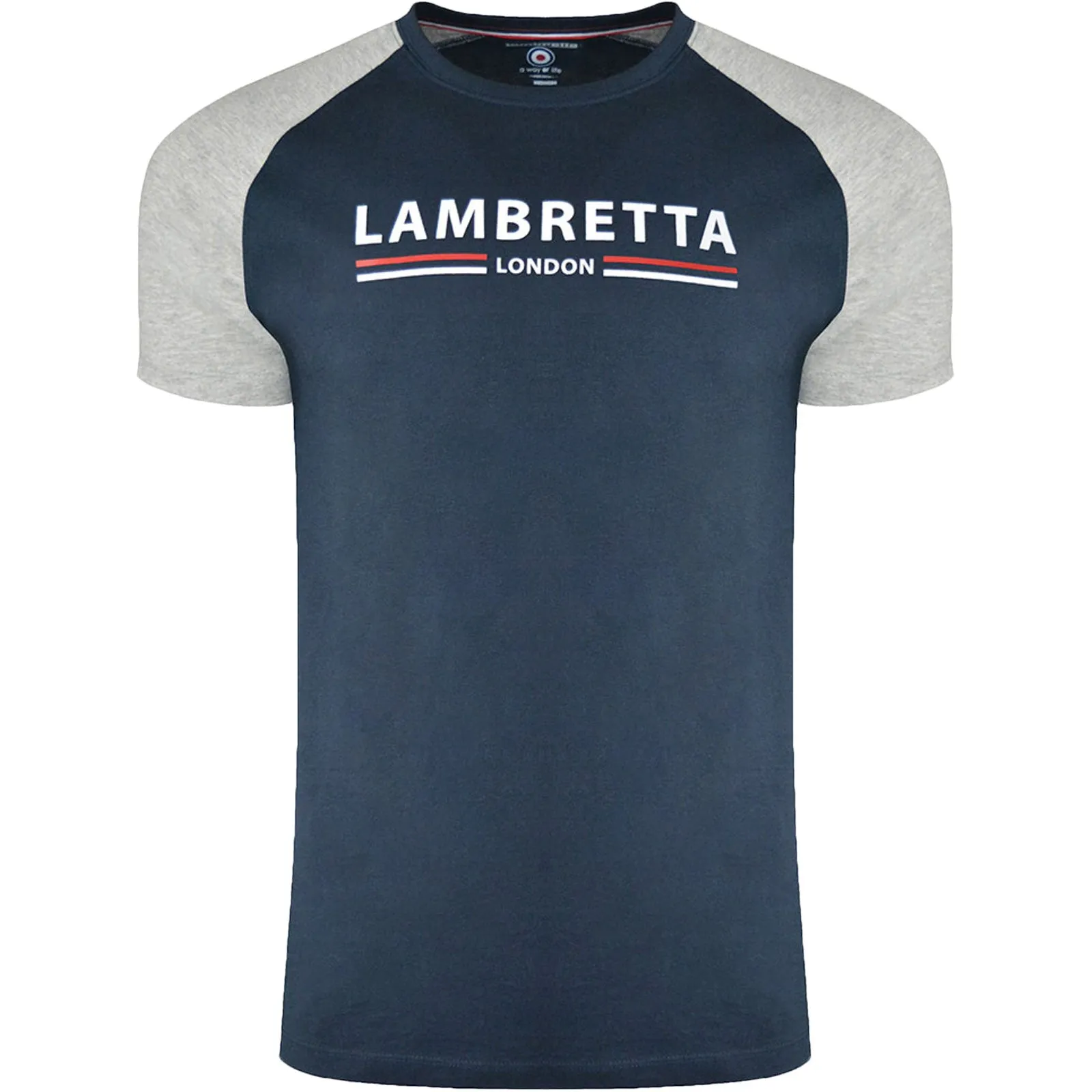 Lambretta Mens 2 Piece Loungewear Set - Navy