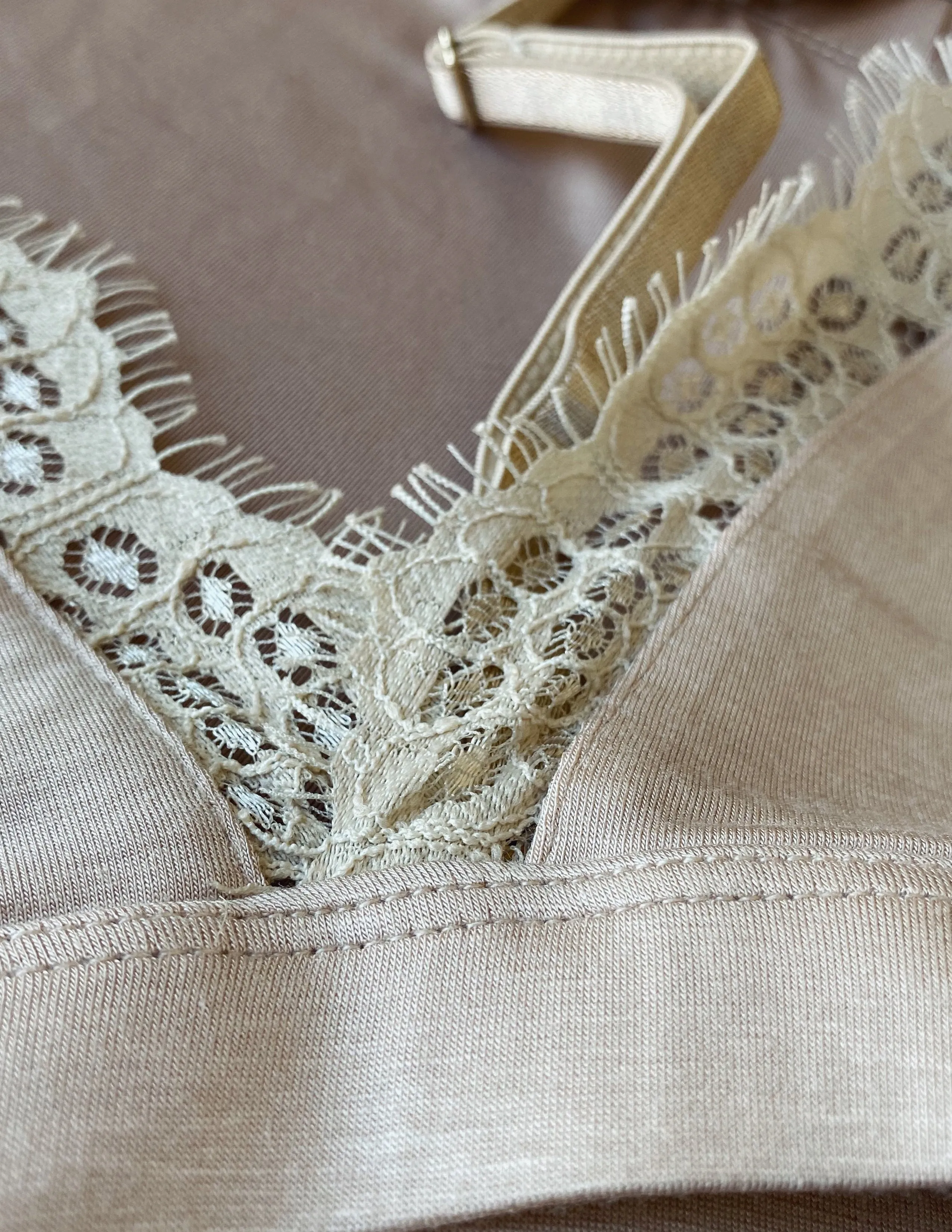 LANTANA BIKER SHORTS SET- NUDE