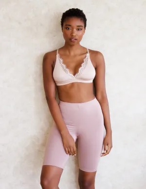 LANTANA BIKER SHORTS SET- NUDE