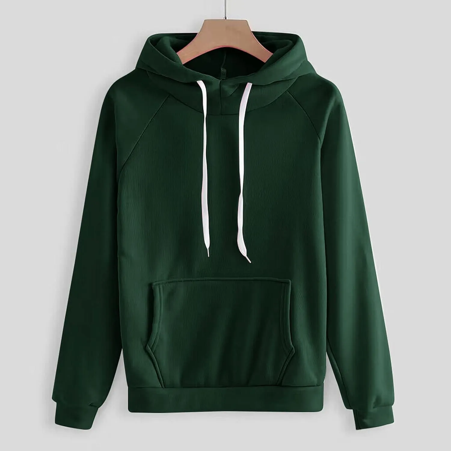 Lastesso Matching Lounge Set Relaxed Long Sleeve Sweatshirts 2 Piece Set Baggy Long Sweatpants Solid Loose Fit Sweatsuits